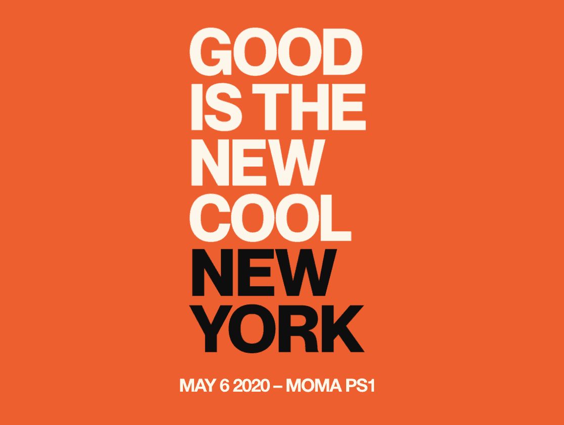 Good is the New Cool NYC 2020